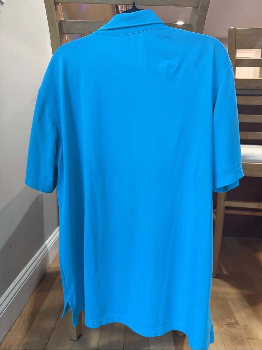 Peter Millar Men’s Turquoise Blue Polo Shirt Golfer Logo